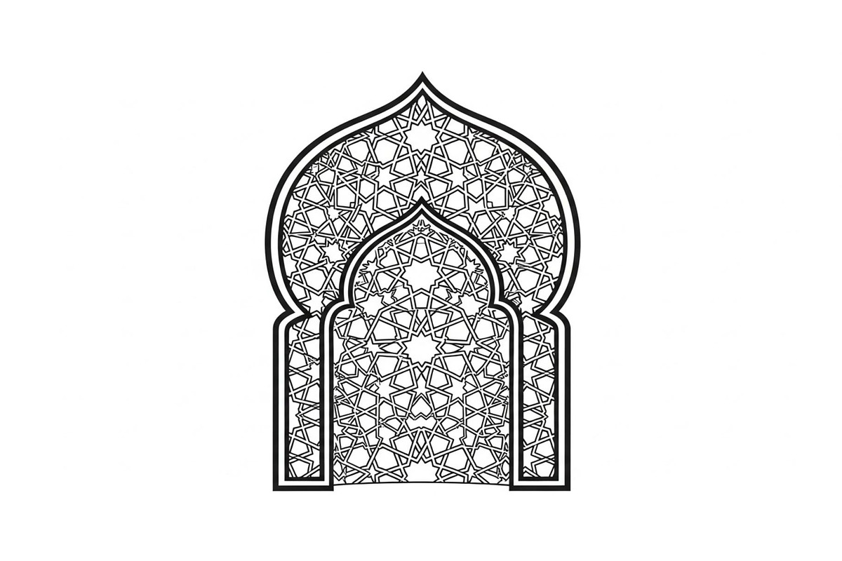 Islamic Arch Window Mandala Bundle, an Illustration by Artivon (Photo 35 of 45)