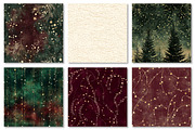Vintage Holiday Lights Digital Paper, a Texture Graphic by Dream Creation (Thumbnail 7 of 7)