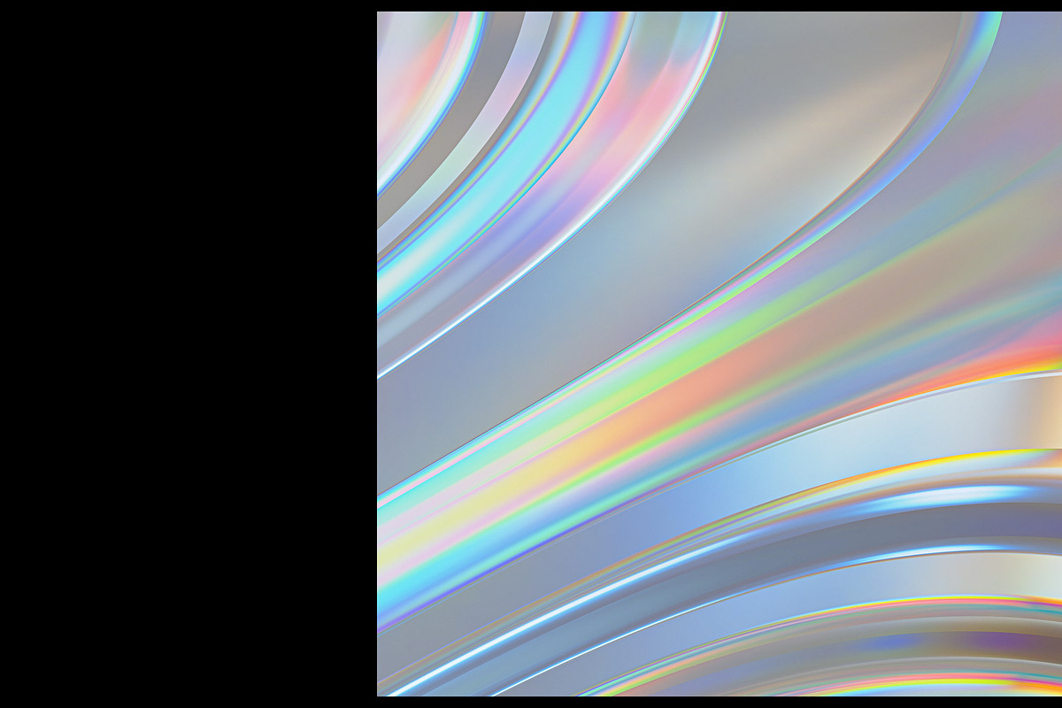 Iridetex - Holographic Textures Pack, a Texture Graphic by BULBFISH (Photo 9 of 10)