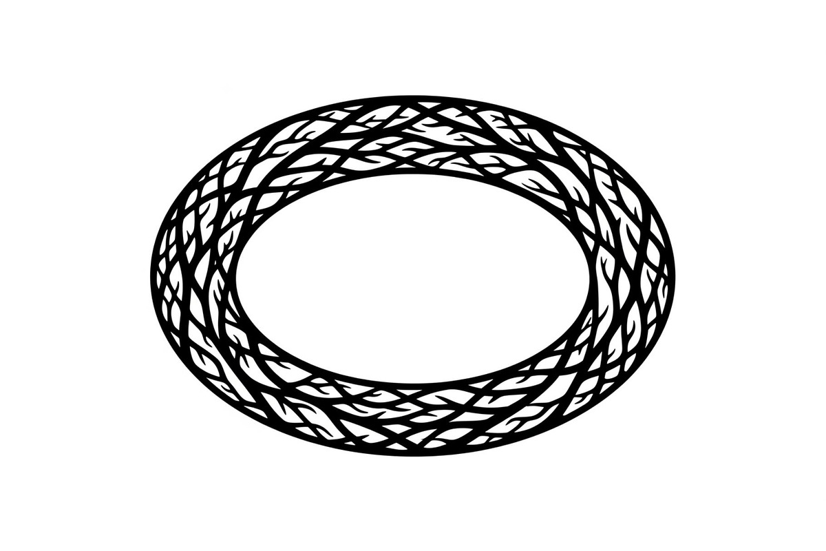 Hand Drawn Oval Scribble Frames, an Illustration by Gfx_Store (Photo 48 of 51)