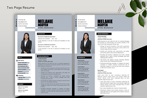 ATS Resume CV Word & PowerPoint - 12