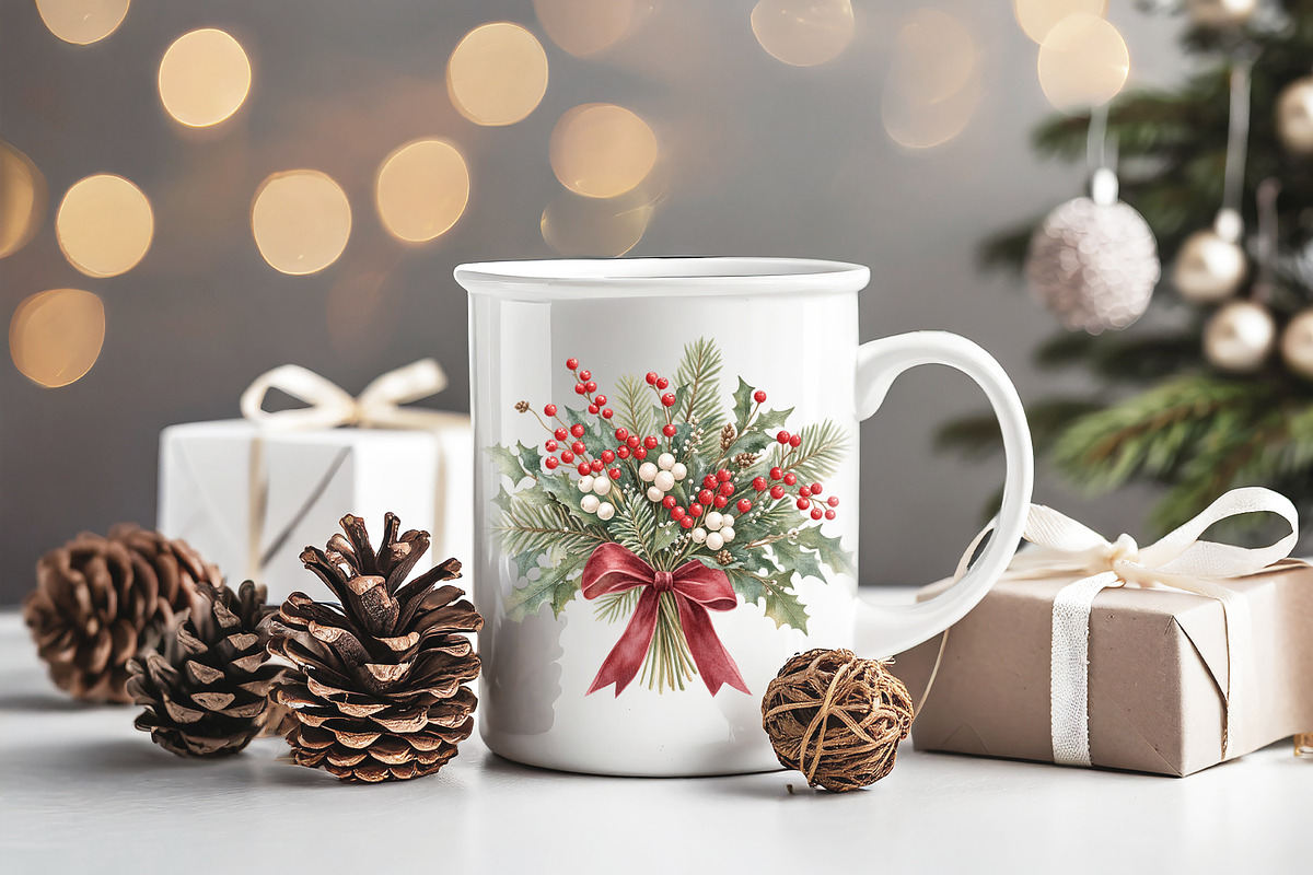 Cozy Christmas, a Seasonal Illustration by Vasmila (Photo 8 of 10)