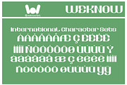Retrospective font, a Font by weknow (Thumbnail 8 of 8)
