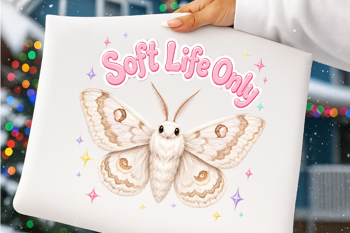 Soft Life Only Moth PNG, a Transportation Illustration by SinaCreation (Photo 4 of 7)