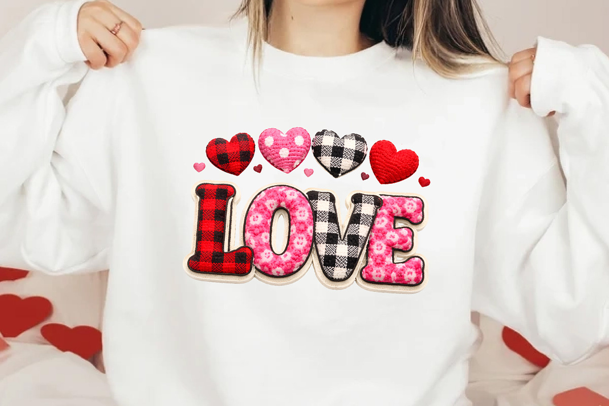 Valentine’s Day Heart LOVE PNG, an Illustration by DreamCafeArt (Photo 5 of 8)