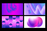 Abstract Backgrounds Graphics Set, a Background Graphic by Finevector (Thumbnail 6 of 11)