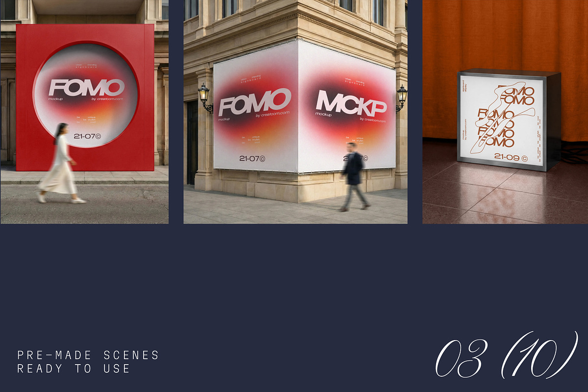 Urban Advertising Mockups (10 psd), an Advertising Mockup by Creatoom (Photo 3 of 10)