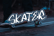 GLOWST - Graffiti Font, a Script Font by NTC Graphic (Thumbnail 3 of 9)