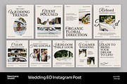 White Minimal Wedding Instagram Post, a Social Media Template by Neermana (Thumbnail 1 of 4)