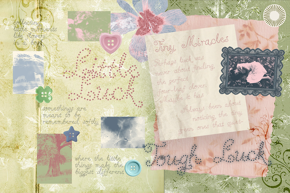Little Clover- Botanical Script Font, a Script Font by Setara Langit CreativeStd (Photo 3 of 14)