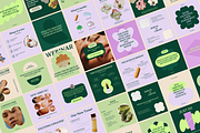 Dewy Skin Instagram Templates, a Social Media Template by Luna Studio (Thumbnail 3 of 7)
