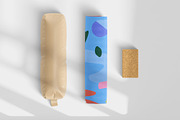 Yoga mat template mockup, a Household Mockup by GraphicVil (Thumbnail 6 of 9)