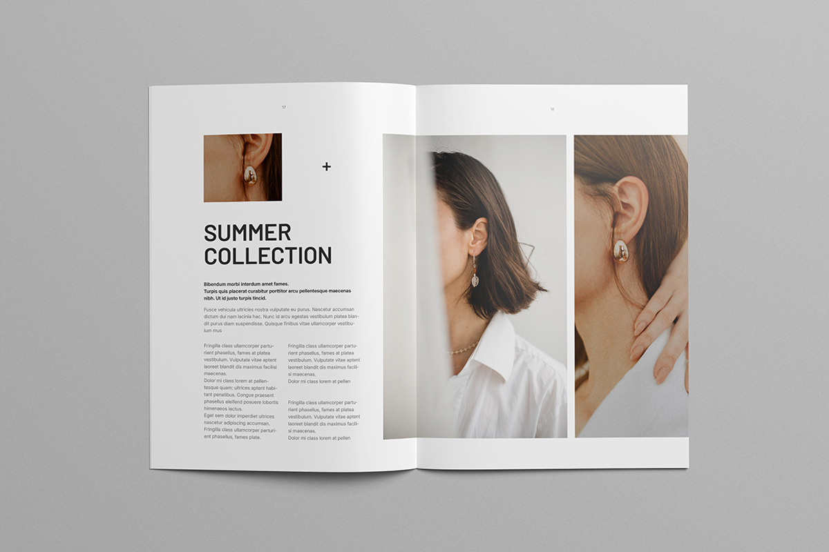 Fashion Lookbook Layout | 20 Pages, a Brochure Template by HiveArts (Photo 9 of 11)