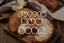 Bubble Display Font-Butter Bun Soda