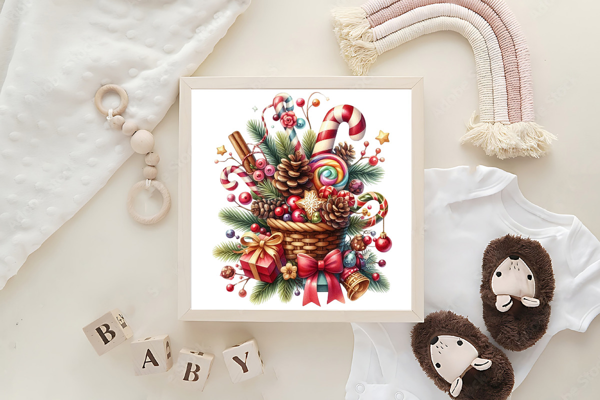 Sweet Christmas PNG, an Illustration by Designking (Photo 3 of 4)