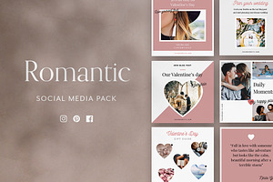 Romantic Social Media Pack