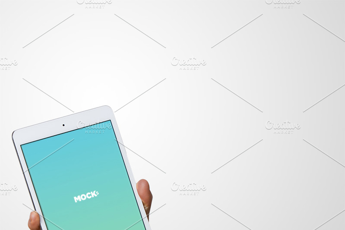 iPad Mini Studio Mockups, an iPad Mockup by Mockura (Photo 8 of 9)