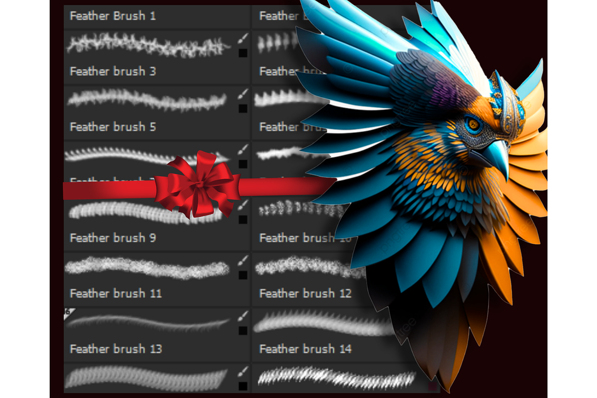 Realistic Fur Brushes, a Brush Add-On by Velo Graphic Studio (Photo 8 of 9)