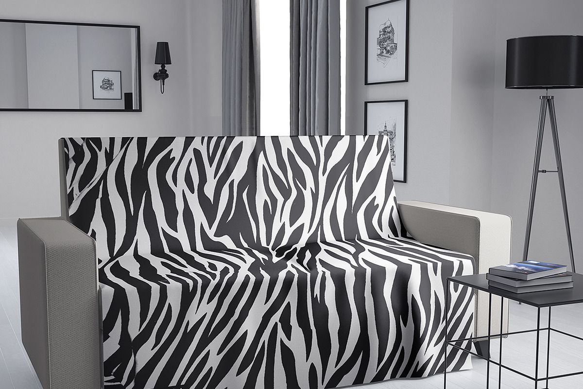 Sofa Cover Mockup, a Household Mockup by EFORIA (Photo 4 of 5)