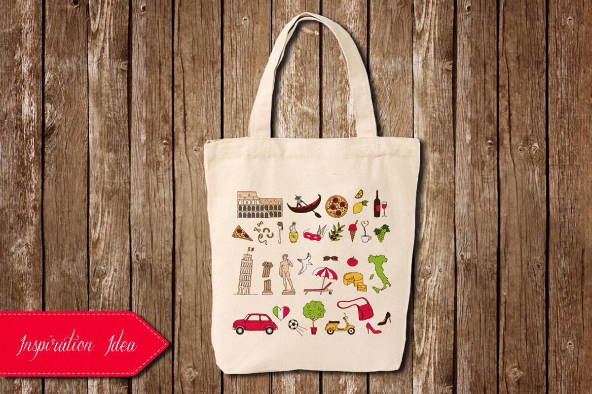 Italy Collection, a Graphic by Alina Tsesarskaya (Photo 6 of 6)