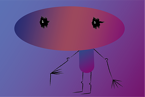 Characters with wild colors