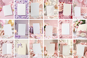 Girl Birthday Card Mockup, a Background Photo by Selenique Studio (Thumbnail 9 of 9)