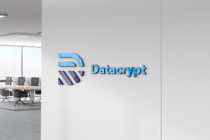 Logo Mockup 3D Sign Office