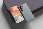 Samsung Galaxy S25 Phone Mockup, an Android Mockup by Transly Graphics (Thumbnail 2 of 2)