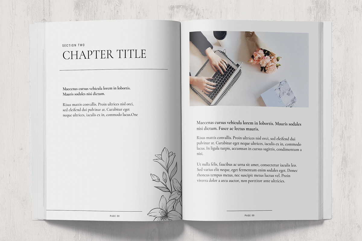 Minimal eBook Template for Canva, a Magazine Template by Paperweight Memories (Photo 11 of 16)