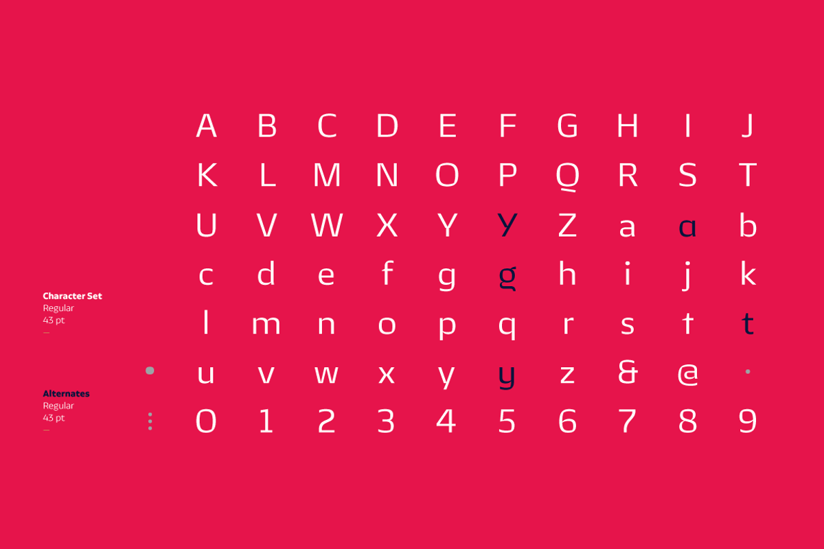Atenas, a Font by Los Andes Type (Photo 14 of 14)