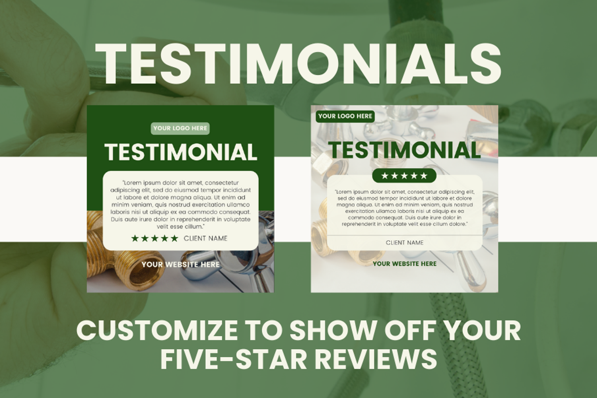 Plumbing Services Social Marketing, a Social Media Template by ShayMadeWhat (Photo 3 of 6)