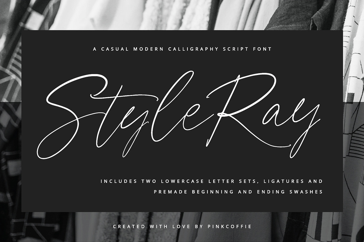 Style Ray | Casual Chic Script Font