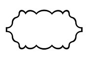 Wavy Scalloped Label Frame Bundle, an Illustration by musafir_fashion (Thumbnail 9 of 51)