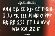 Script font Little Wonder brush, a Script Font by Itsmesimon (Thumbnail 9 of 12)
