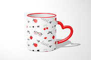 Cute Valentines Day graphic set, a Decorative Illustration by @olga.angelloz (Thumbnail 7 of 10)
