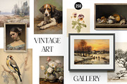 Vintage Posters Wall Art Gallery, a Graphic by SunnyAfternoons (Thumbnail 1 of 13)