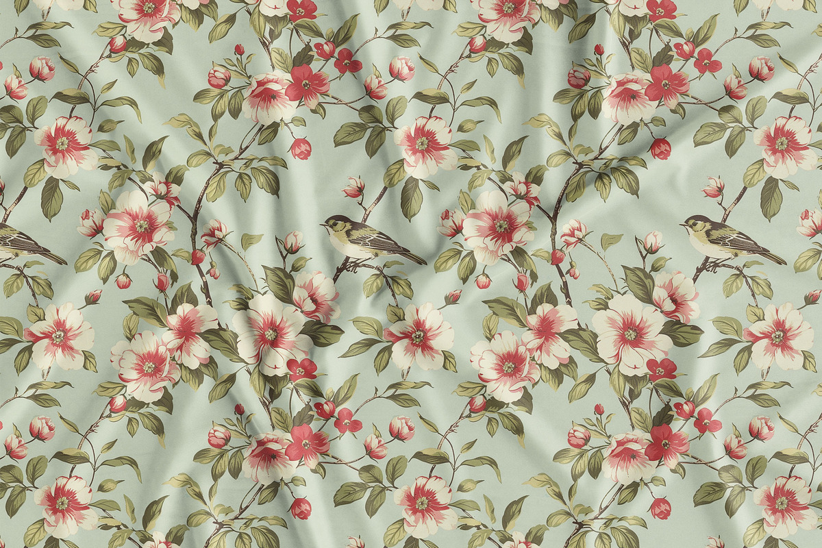 Chinoiseries Toile Seamless Patterns, a Pattern Graphic by Olya Creative (Photo 16 of 25)