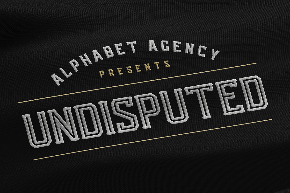 UNDISPUTED FONT DUO, a Serif Font by Alphabet Agency (Photo 9 of 9)