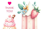 Whimsical Ice Cream Bundle, a Food Illustration by Whimsy Brush Studio (Thumbnail 9 of 9)