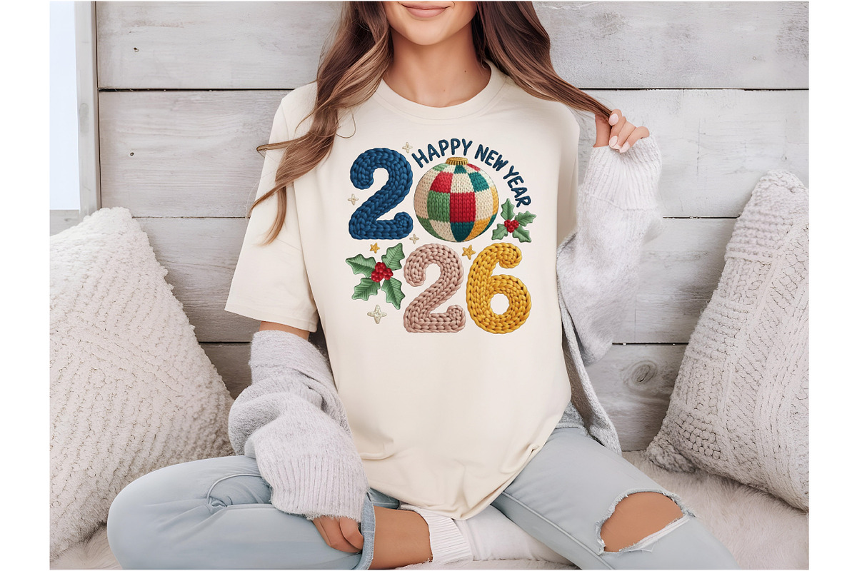 Happy New Year 2026 PNG, New Year, an Illustration by Designking (Photo 3 of 6)