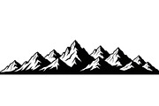 Endless Mountain Horizons Silhouette, a Graphic by musafir_fashion (Thumbnail 7 of 14)