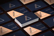 Business Card Mockup Ultra Realistic, a Print Template by Álbori Produções (Thumbnail 1 of 6)
