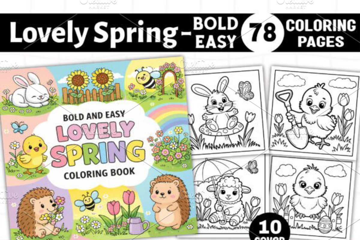 Bold Easy Lovely Spring, an Animal Illustration by Ink Gallery (Photo 1 of 4)