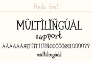 Poule Serif Rustic Font, a Serif Font by LABFcreations (Thumbnail 5 of 16)
