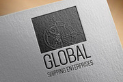 Global Shipping Logotype, a Branding & Logo Template by Elegrad Design Agency (Thumbnail 3 of 3)