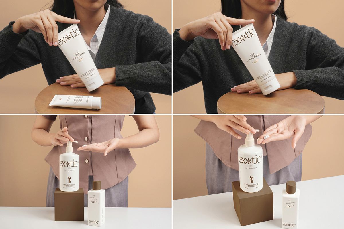 Beauty and Cosmetic Product Mockup, a Packaging Mockup by Vitora Mockup (Photo 8 of 12)