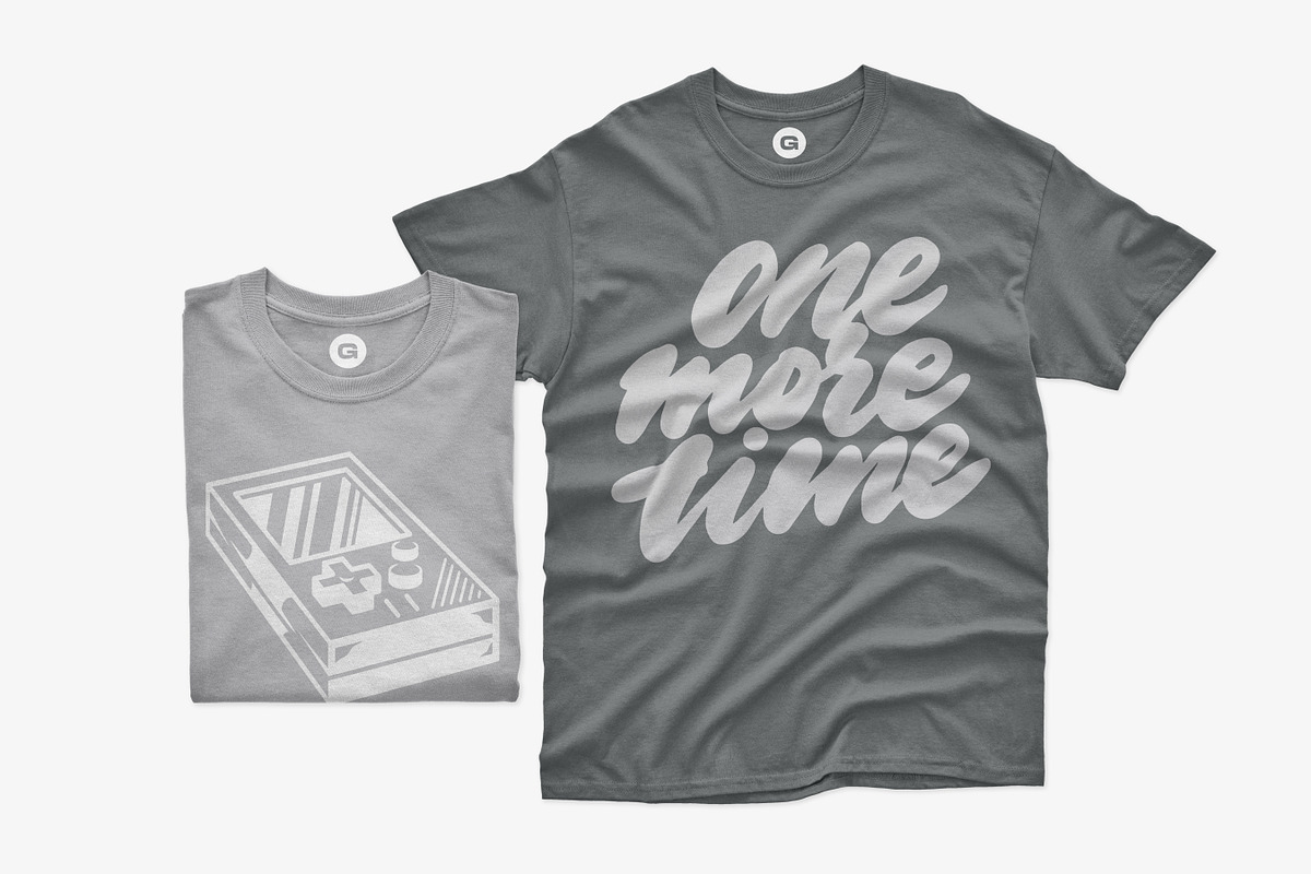 Gildan Mens Adult T-Shirt Mockups, a Shirt Mockup by GraphicHero (Photo 7 of 9)