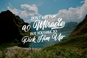 The Lastwinter - Vintage Script, a Script Font by Garisman Std (Thumbnail 9 of 9)