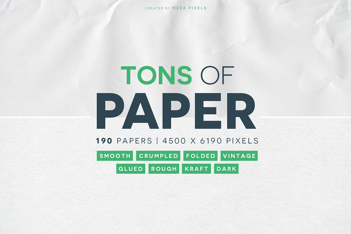 Tons of Paper, a Texture Graphic by Mera Pixels (Photo 1 of 17)