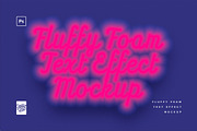 Fluffy Foam Text Effect Mockup, a Brushes & More by veila.me (Thumbnail 6 of 6)